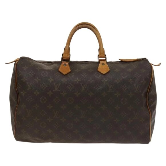 LOUIS VUITTON Monogram Speedy 40 Hand Bag - Picture 2 of 15